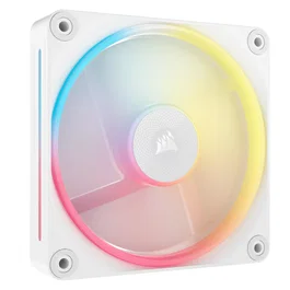 Corsair iCUE LINK LX120-R RGB Ventilador para Carcasa PC 120 mm Blanco, 1 Unidad, 2400 RPM, 70 CFM, 35.1 dB, PWM