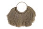 DKD Home Decor Decoración de pared fibra con conchas natural 75x3x62