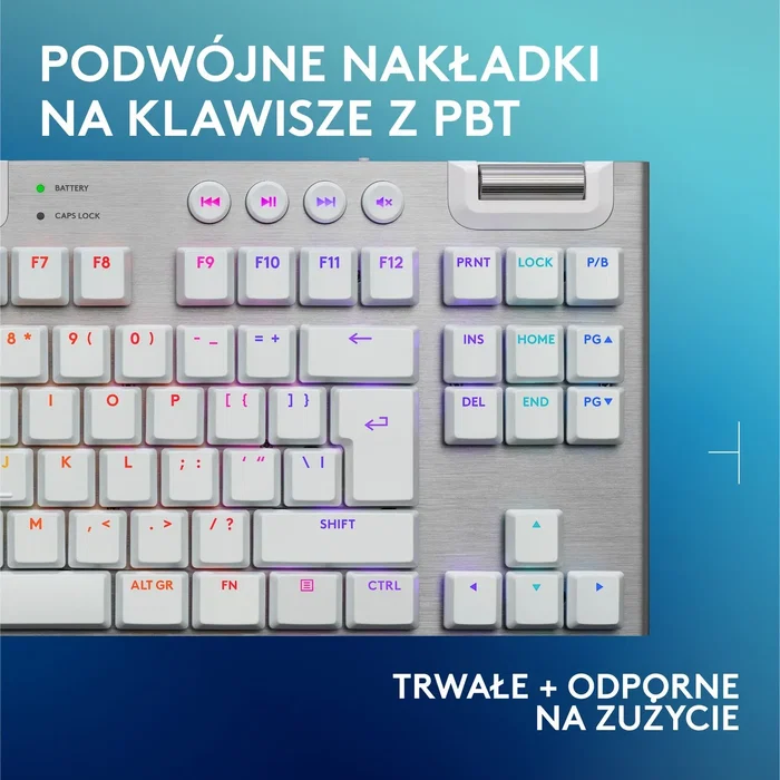 Logitech G915 X Lightspeed TKL Blanco