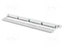 Lanberg Patch Panel 24 puertos categoría 5e UTP 0.5U gris
