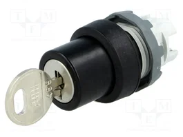 ABB M2SSK1-101 Interruptor Rotativo con Llave 22mm Negro