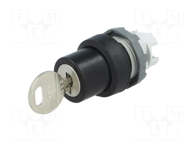 ABB M2SSK1-101 Interruptor Rotativo con Llave 22mm Negro