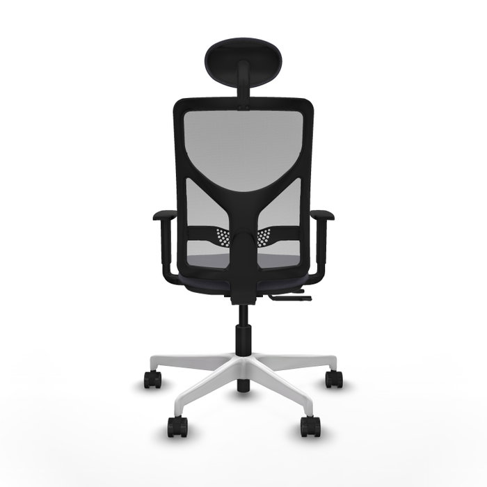 PIQUERAS Y CRESPO Silla de oficina Motilla con mecanismo Sincro/Traslack Gris