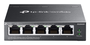 TP-Link Omada ES205GP Switch Gestionado Gigabit Ethernet 5 Puertos, 4 Puertos PoE+ (30W), 10 Gbps, Montaje Pared, Negro