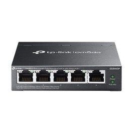 TP-Link Omada ES205GP Switch Gestionado Gigabit con 4 Puertos PoE+
