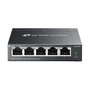 TP-Link Omada ES205GP Switch Gestionado Gigabit con 4 Puertos PoE+
