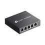 TP-LINK Switch Gestionado Omada ES205GP con 4 Puertos PoE+ (65W), 5 Puertos Gigabit, Integración Omada SDN, Acero, Sin Ventilador