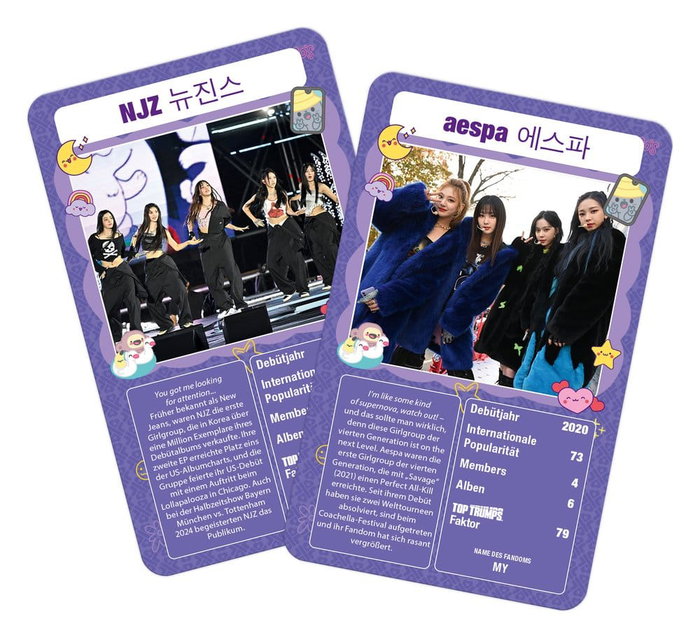 K-Pop Juego de Cartas Top Trumps *Edición Alemán* K-Pop Juego de Cartas Top Trumps *Edición Alemán*