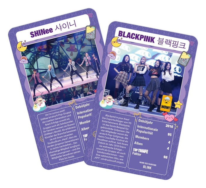 K-Pop Juego de Cartas Top Trumps *Edición Alemán* K-Pop Juego de Cartas Top Trumps *Edición Alemán*