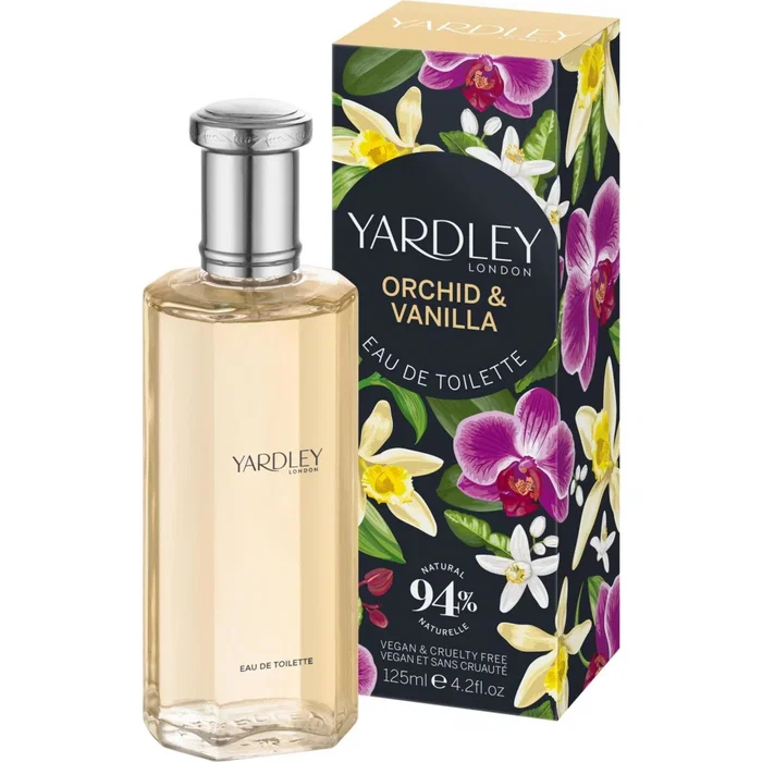 Yardley Orchid & Vanilla Eau de Toilette 125 ml Spray Yardley Orchid & Vanilla Eau de Toilette 125 ml Spray