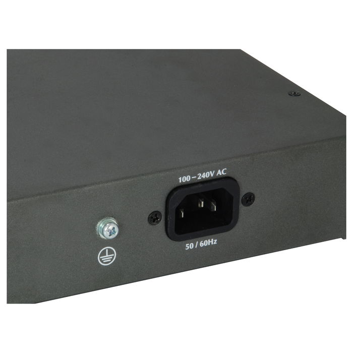 LevelOne GEP-2652 Switch Gestionado 24x PoE+ Gigabit Ethernet Montaje en Rack 370W 2xSFP