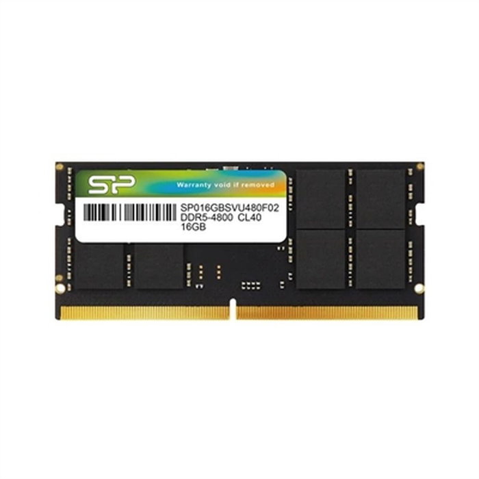 Silicon Power 16GB DDR5 SODIMM 4800MHz CL40 SP016GBSVU480F02 Silicon Power 16GB DDR5 SODIMM 4800MHz CL40 SP016GBSVU480F02