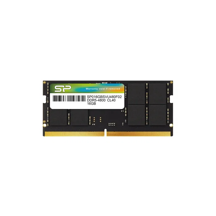 Silicon Power SP016GBSVU480F02 Módulo de Memoria 16 GB DDR5 SO-DIMM Portátil ECC 4800 MHz CL40