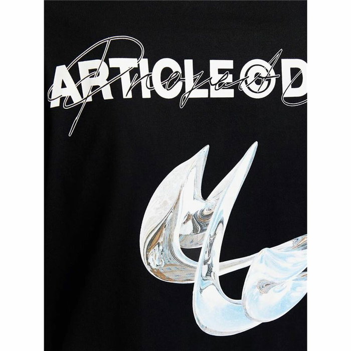 Camiseta de Manga Corta Hombre Jack & Jones Jcodynamic Dust Ss Crew Neck Negro 12-24 Meses