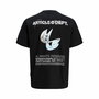 Camiseta de Manga Corta Hombre Jack & Jones Jcodynamic Dust Ss Crew Neck Negro 12-24 Meses