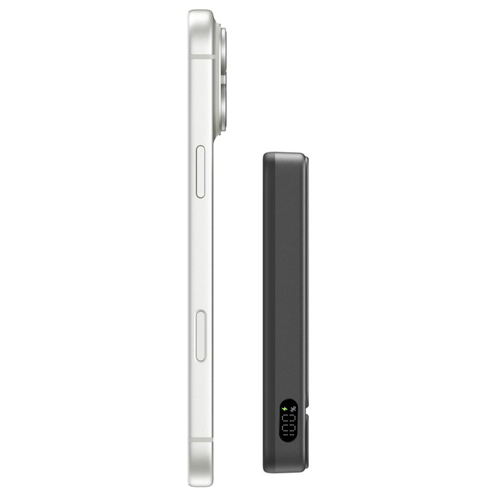 Belkin UltraCharge Pro Slim Magnetic Power Bank 10.000 mAh Qi2 25W PD 30W Black Belkin UltraCharge Pro Slim Magnetic Power Bank 10.000 mAh Qi2 25W PD 30W Black