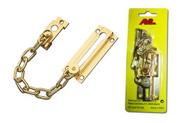 AVL Cadena de Seguridad Latonada Blister