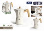 Quttin Cafetera de Aluminio ECOOK para Inducción de 9 Servicios