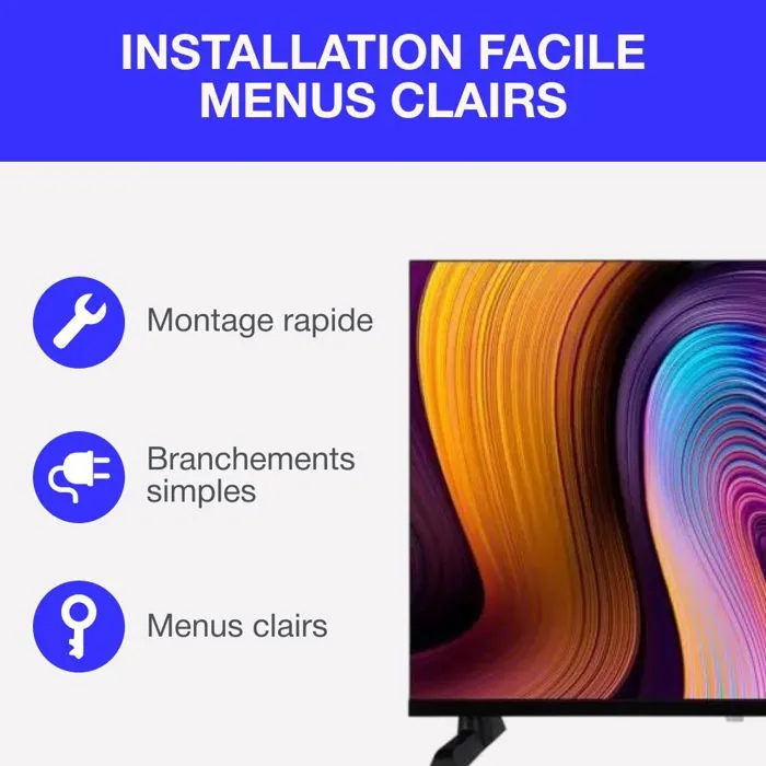 Continental Edison CELED32HD25B3 Televisor LED HD 32" (80 cm) 2 HDMI, 1 USB Negro