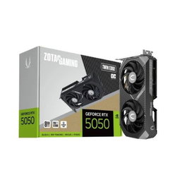 ZOTAC GAMING GeForce RTX 5050 OC Twin Edge 8GB GDDR6 - Tarjeta Gráfica con Arquitectura NVIDIA Blackwell, DLSS 4, Ray Tracing y NVIDIA Reflex 2