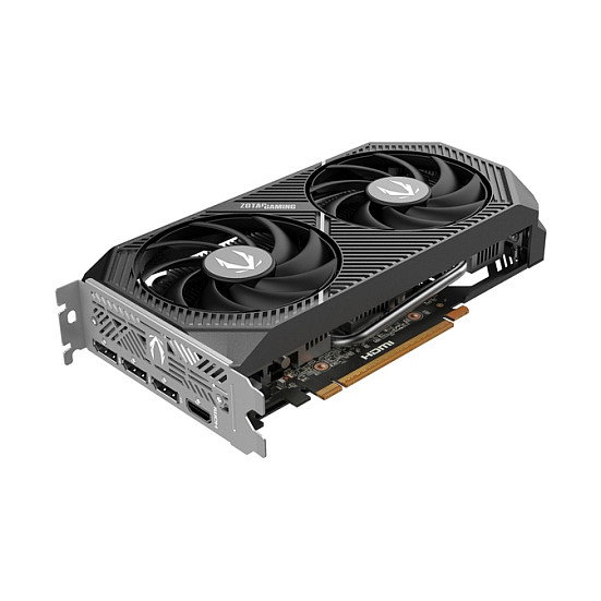 Zotac GeForce RTX 5050 Twin Edge OC 8GB GDDR6 128-bit PCIe 5.0 Tarjeta Gráfica Gaming con Overclock, 7680x4320 Pixeles, 2 Ventiladores, Negro