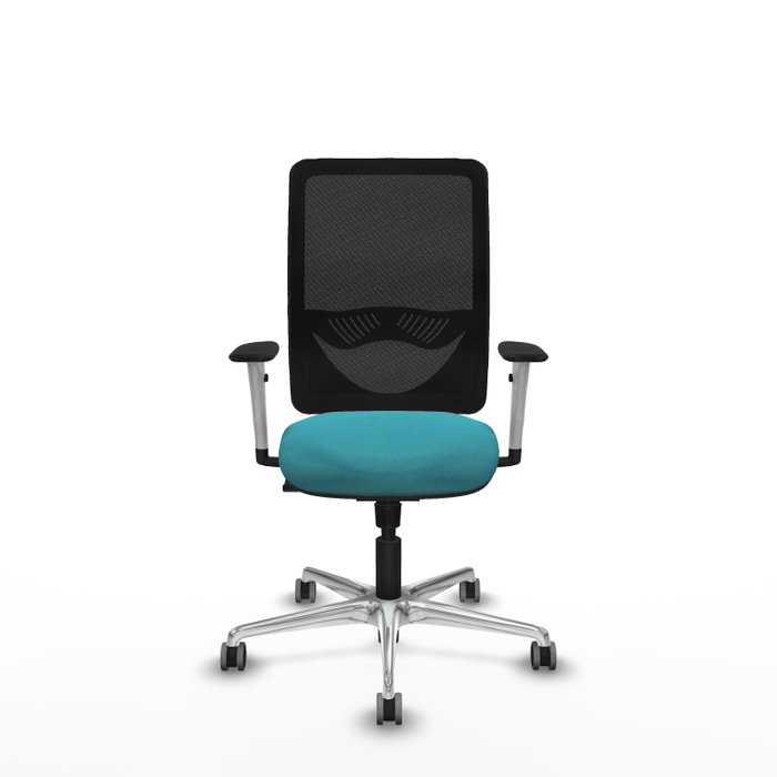 PIQUERAS Y CRESPO Silla de oficina Zulema Sincro Turquesa y Negro PIQUERAS Y CRESPO Silla de oficina Zulema Sincro Turquesa y Negro