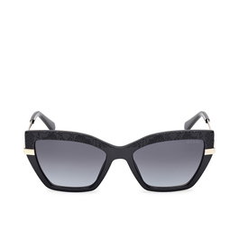 GUESS Gafas de Sol GU00216-01B para Mujer - Gafas Rectangulares con Lente 53 mm, Puente 17 mm, Patilla 140 mm