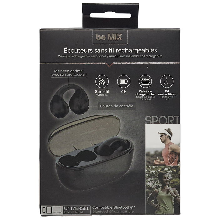 Be Mix Auriculares Deporte Pour Lui ABS Plástico