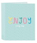 Carpeta de anillas BlackFit8 Enjoy Verde A4 27 x 33 x 6 cm