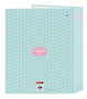 Carpeta de anillas BlackFit8 Enjoy Verde A4 27 x 33 x 6 cm