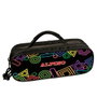 Alpino Mini Plumier Black con 3 Compartimentos