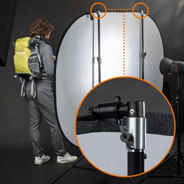 Walimex Pro Holder para reflector plegable