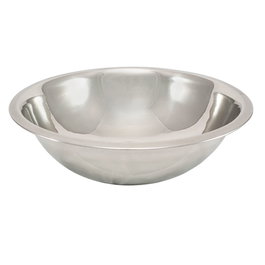 TABLECRAFT - 827/6 - Pack de 3 unidades - Bol mezclas estándar 7,6 L - 33,6 x 33,6 x 10,7 cm - Acero inoxidable