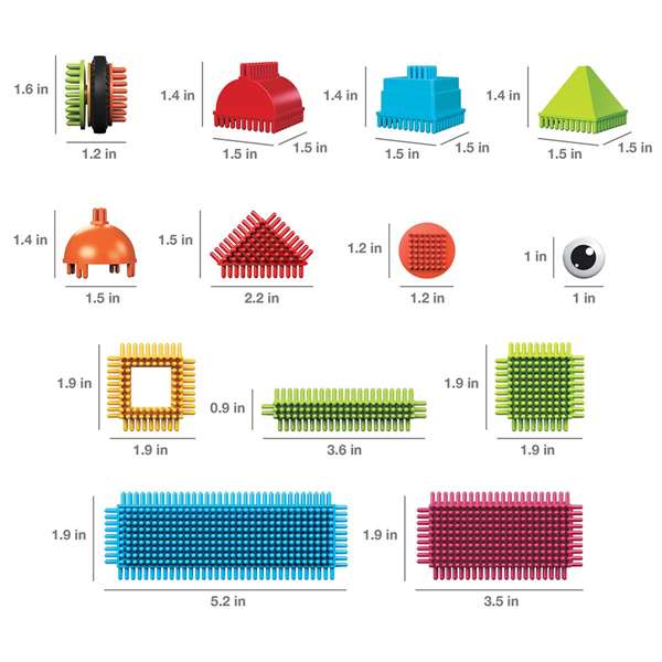 Cefa Picasso Tiles Bloques de Construcción Entrelazados con 112 Piezas Cefa Picasso Tiles Bloques de Construcción Entrelazados con 112 Piezas