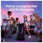 Anker Soundcore Rave 3S Bluetooth 200W Partybox AI Karaoke Negro