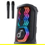 ANKER Soundcore Rave 3S Altavoz Bluetooth 200W con Karaoke, 2 Micrófonos Inalámbricos, IPX4, Negro