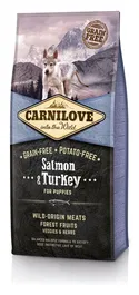 Carnilove Pienso para Cachorros Salmón y Pavo 12 kg