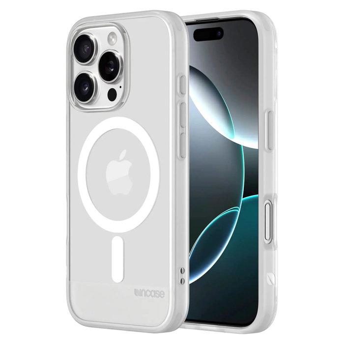 Incase Slim Case para iPhone 16 Pro, Transúcida, Compatible con MagSafe, Protección contra Caídas