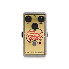 EHX Soul Food Pedal de Efectos Overdrive con Fuente de Alimentación 9,6DC-200 PSU