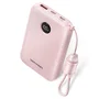 Vention Batería Externa Power Bank FKAP0-C 10000mAh, Carga Rápida 22.5W USB-C, Pantalla Incorporada, Rosa