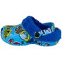 Zapatillas De Casa Zueco Borreguillo Sonic Azul 32-33