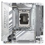 Gigabyte B860I AORUS PRO ICE Placa Base Mini ITX - Intel LGA 1851, DDR5 9200MHz, WiFi 7, Thunderbolt 4, PCIe 5.0, M.2, LAN 2.5 GbE, Blanco