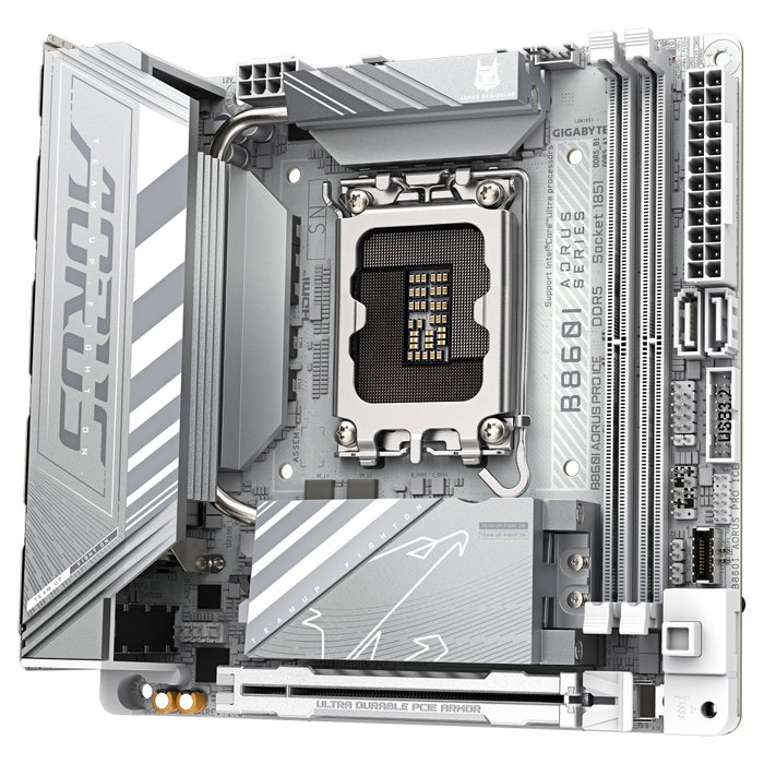 Gigabyte B860I AORUS PRO ICE Blanco Gigabyte B860I AORUS PRO ICE Blanco