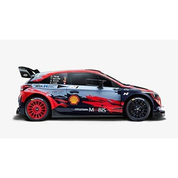 Coche Radio Control Hyundai i20 WRC Batería 2,4 GHz Cargador 1:16 Coche Radio Control Hyundai i20 WRC Batería 2,4 GHz Cargador 1:16