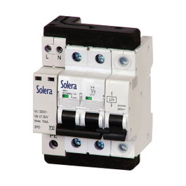 Solera Magnetotérmico 1p+n 32A con Protector de Sobretensiones