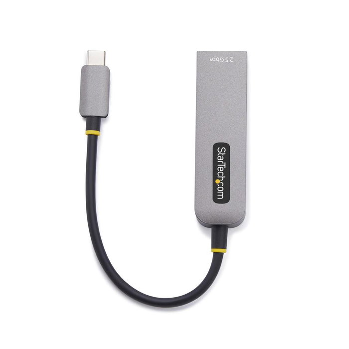StarTech.com 2.5GbE USB-C a Ethernet Adaptador de Red - USB-C 3.2 Gen 1 / Thunderbolt 3 - 10/100/1000/2500 Mbps StarTech.com 2.5GbE USB-C a Ethernet Adaptador de Red - USB-C 3.2 Gen 1 / Thunderbolt 3 - 10/100/1000/2500 Mbps