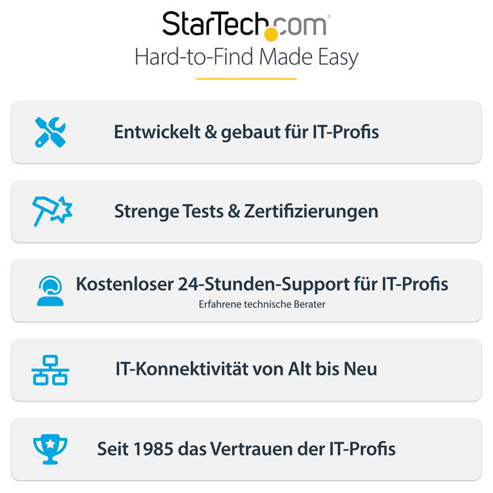 StarTech.com Adaptador USB-C a Ethernet 2,5 GbE con Power Delivery 100W Gris
