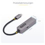 StarTech.com Adaptador USB-C a Ethernet 2,5 GbE con Power Delivery 100W Gris