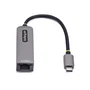 StarTech Adaptador 2GPD3-USB-C-ETHERNET USB-C a Ethernet 2.5GbE con PD de 100W para MacBook, Chromebook, Portátil, iPhone - Chipset Realtek - Compatible con Windows, macOS, Linux