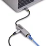 StarTech Adaptador 2GPD3-USB-C-ETHERNET USB-C a Ethernet 2.5GbE con PD de 100W para MacBook, Chromebook, Portátil, iPhone - Chipset Realtek - Compatible con Windows, macOS, Linux